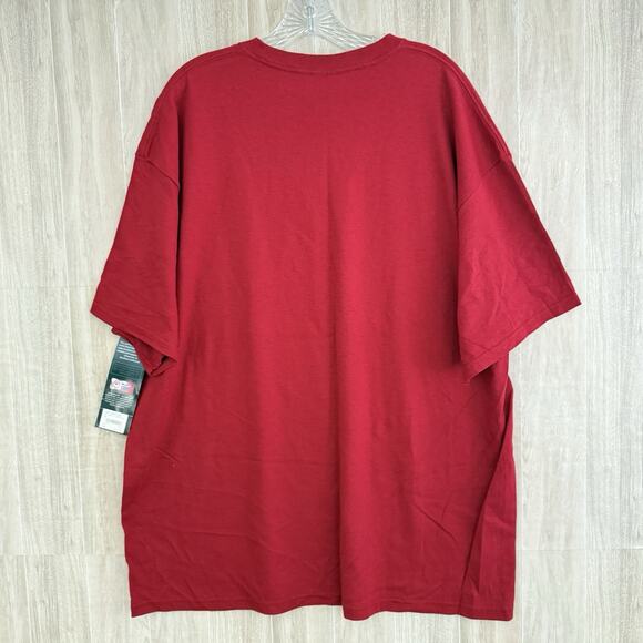 USC Southern California Trojans Football Shirt Men’s XXL Red Short Sleeve Cotton - Picture 3 of 10